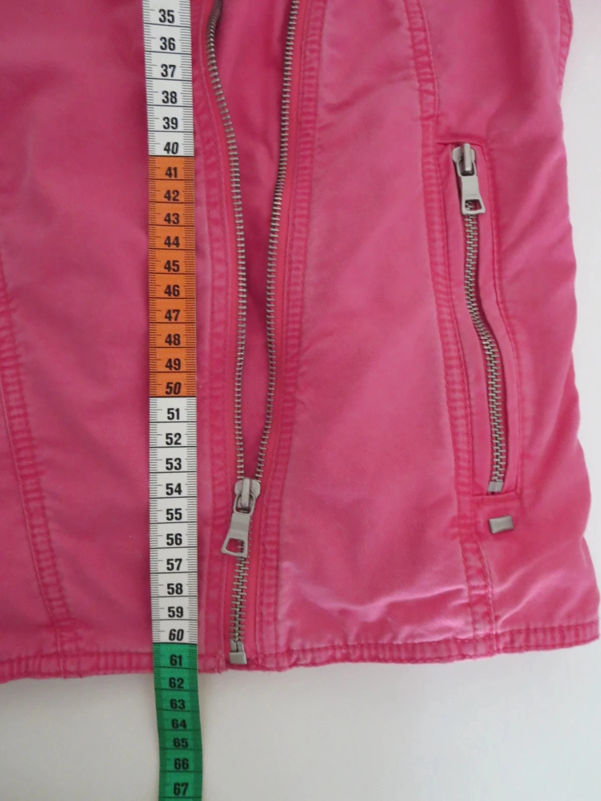 Veste rock & chic fuchsia Esprit - T. 34/36  100% coton – photo 4